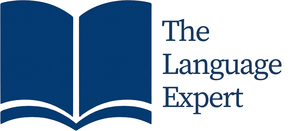 the language expert logo